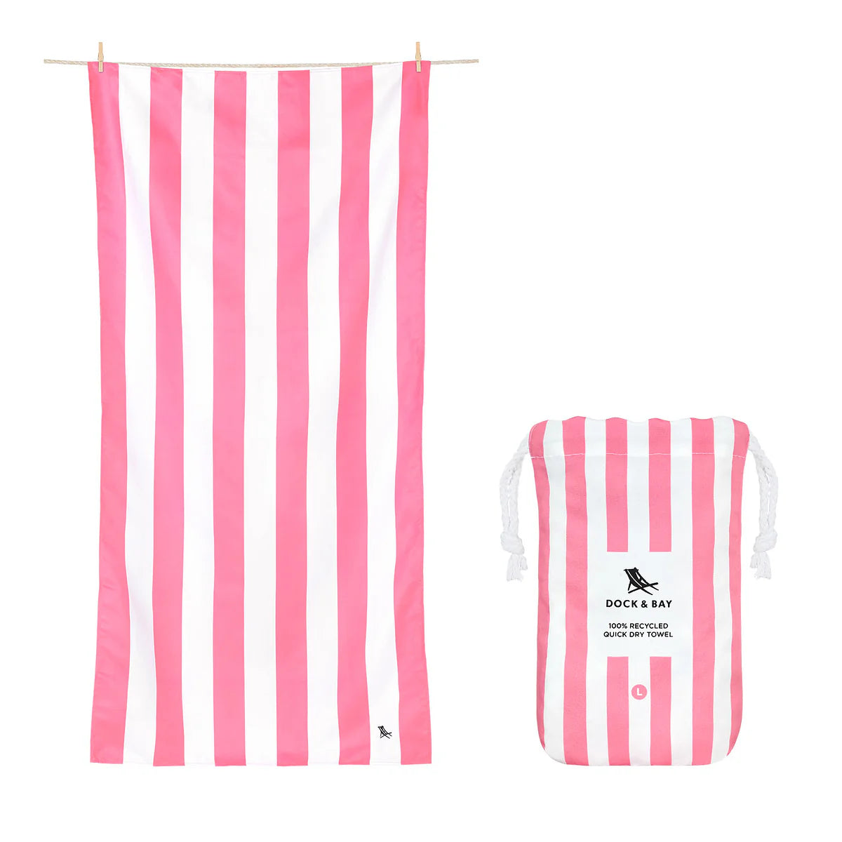 Dock & Bay - Adult Beach Towel