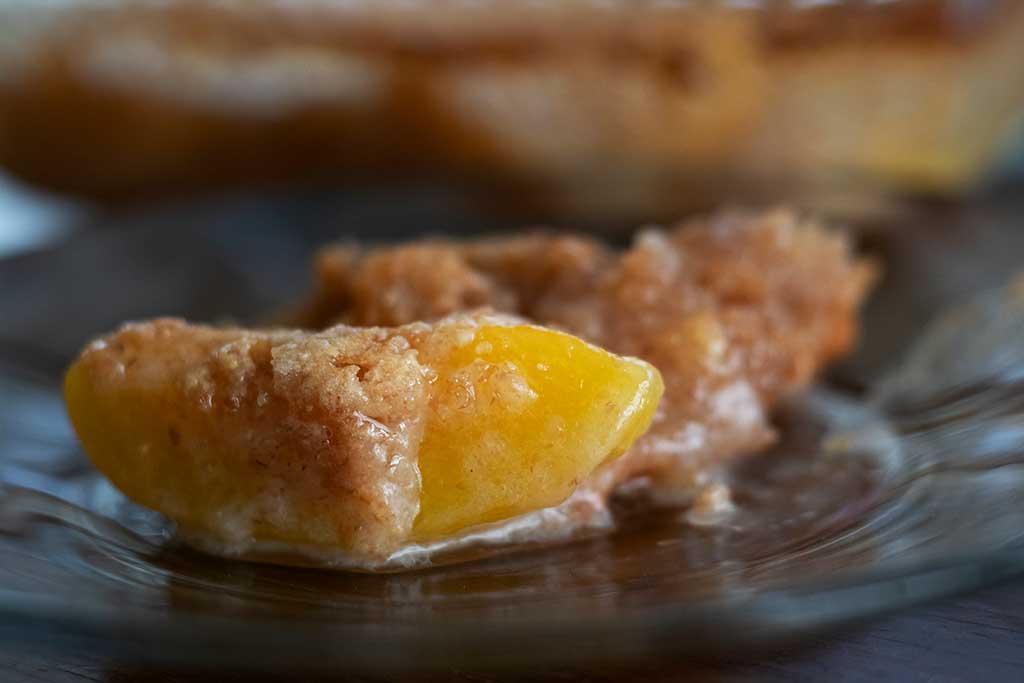 Peach Cobbler Homemade Baking Mix
