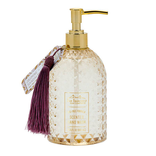 Jasmine & Sandalwood Botanical Tassel Hand Soap