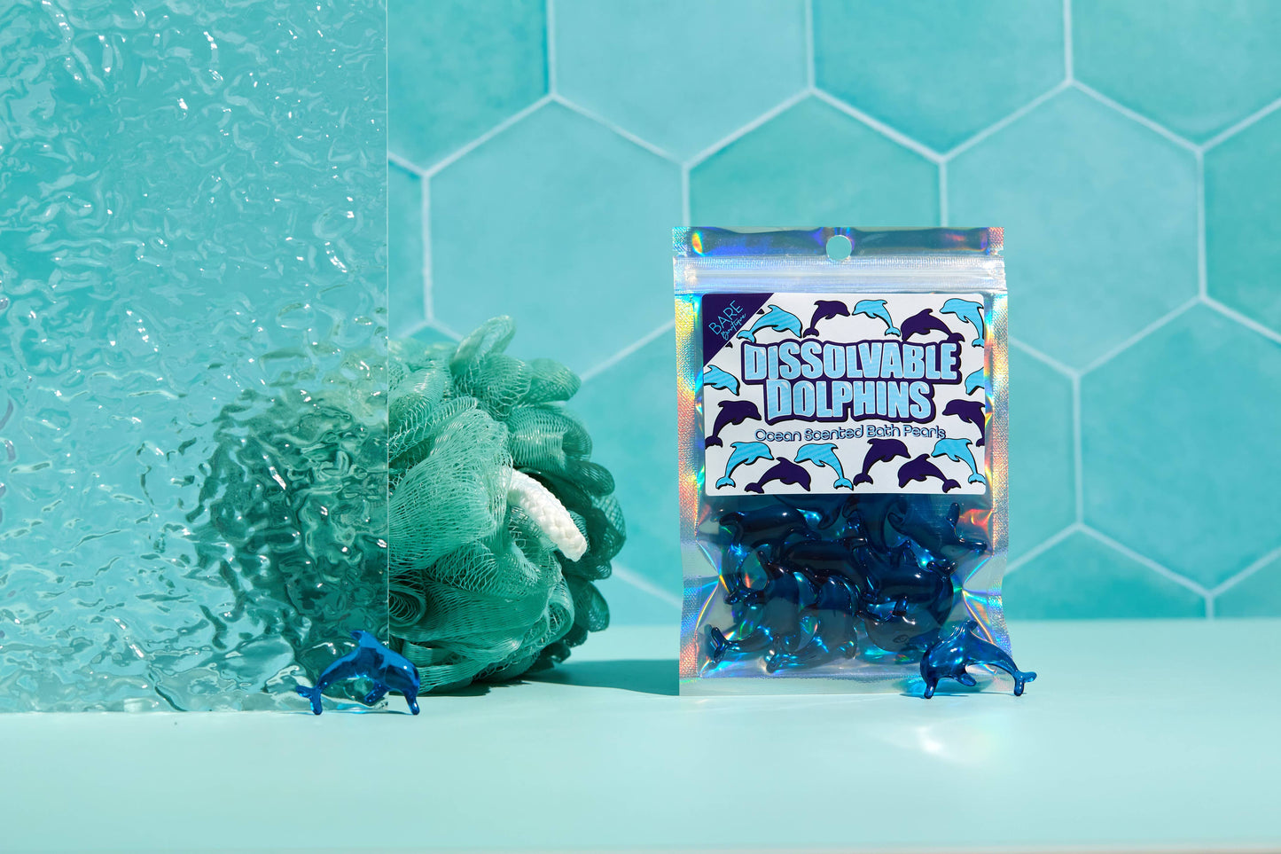 Dissolvable Dolphin Bath Pearls
