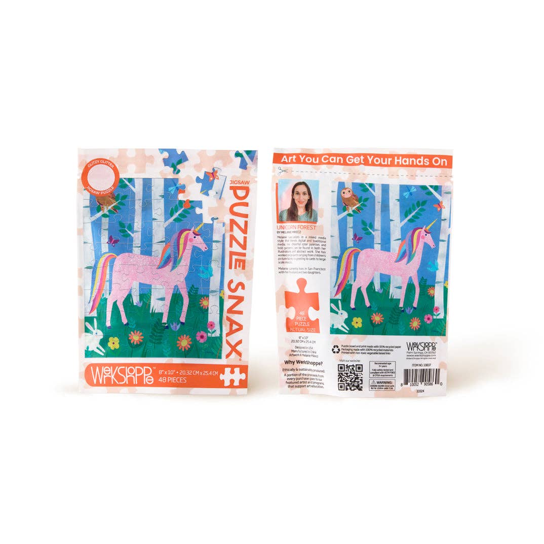 Puzzle Snax Unicorn Forest 48 Piece