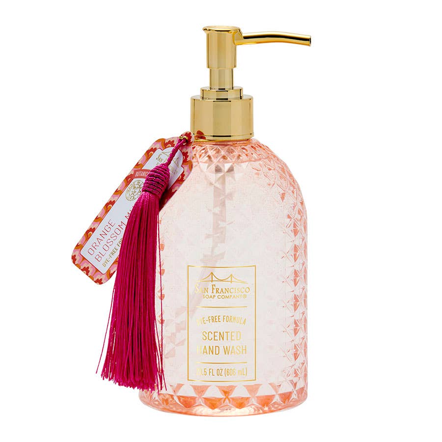 Orange Blossom Musk Botanical Tassel Hand Soap