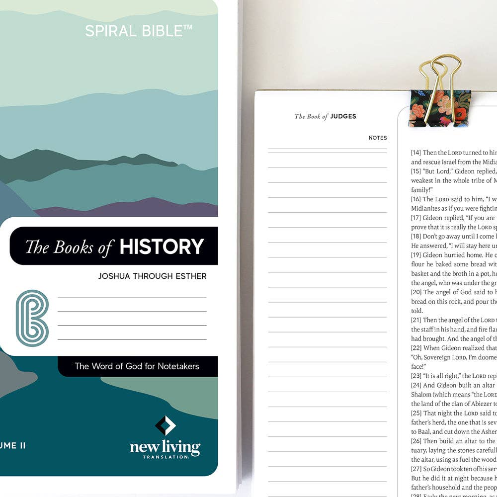 Spiral Bible™ - NLT - Joshua - Esther