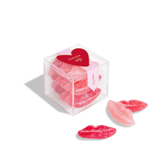 Pucker Up-Sugar Lip Gummies Box
