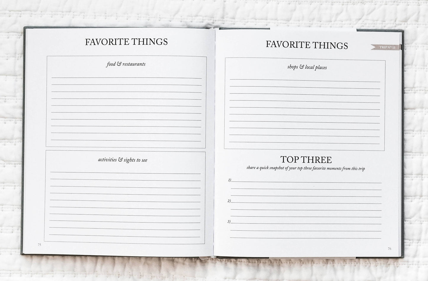 Travel Journal & Adventure Keepsake