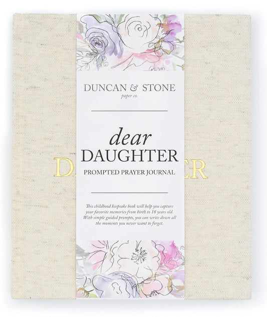 Dear Daughter Childhood Keepsake Book