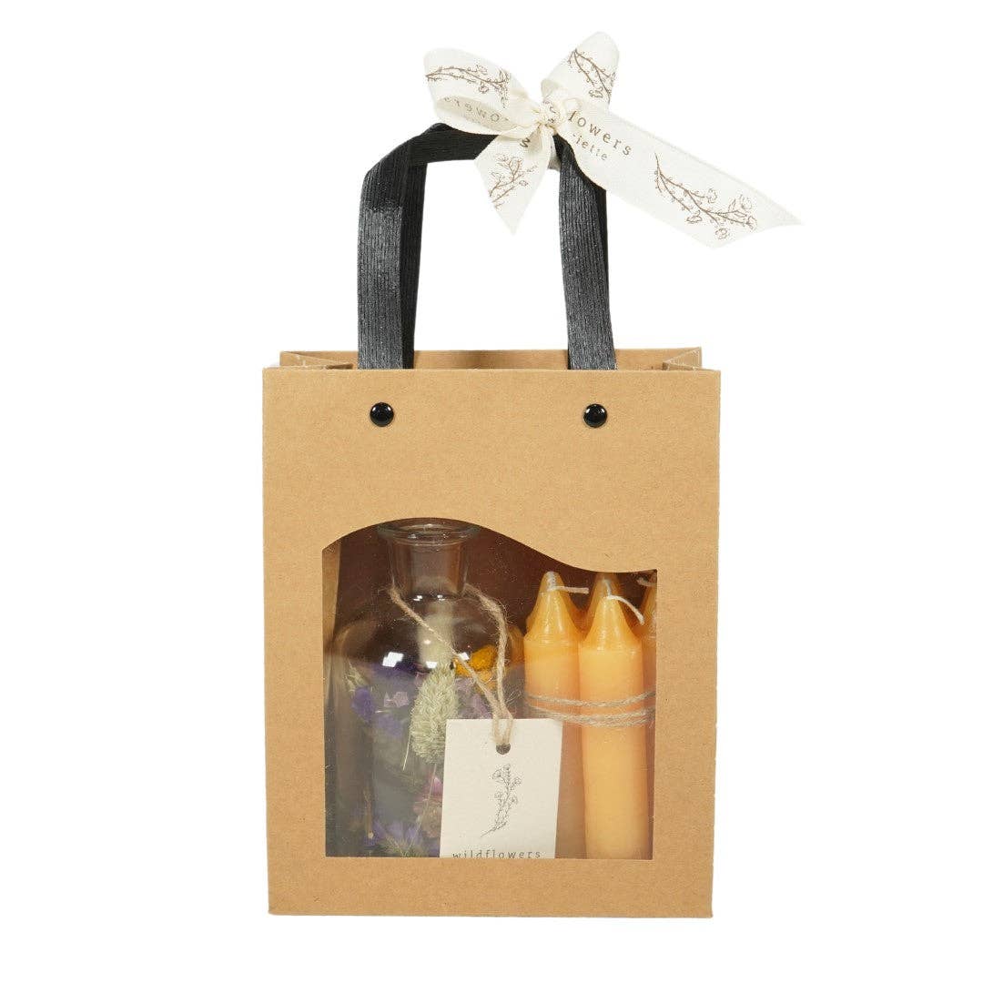 Helderheid Vaas met Cadeautas Multi