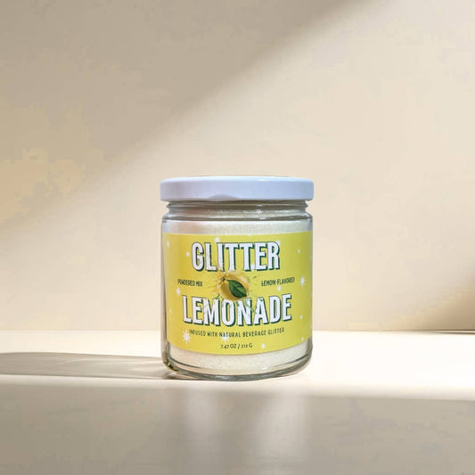 Glitter Lemonade Powder with Beverage Glitter, 7.47 oz