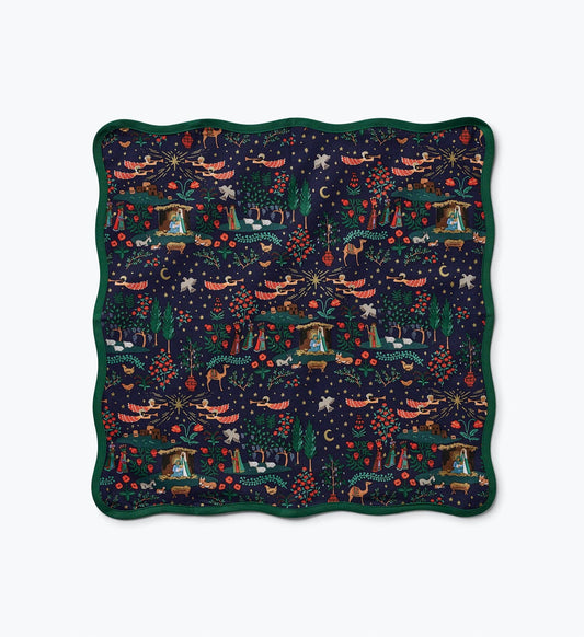 Nativity Cotton Napkins, Set of 4