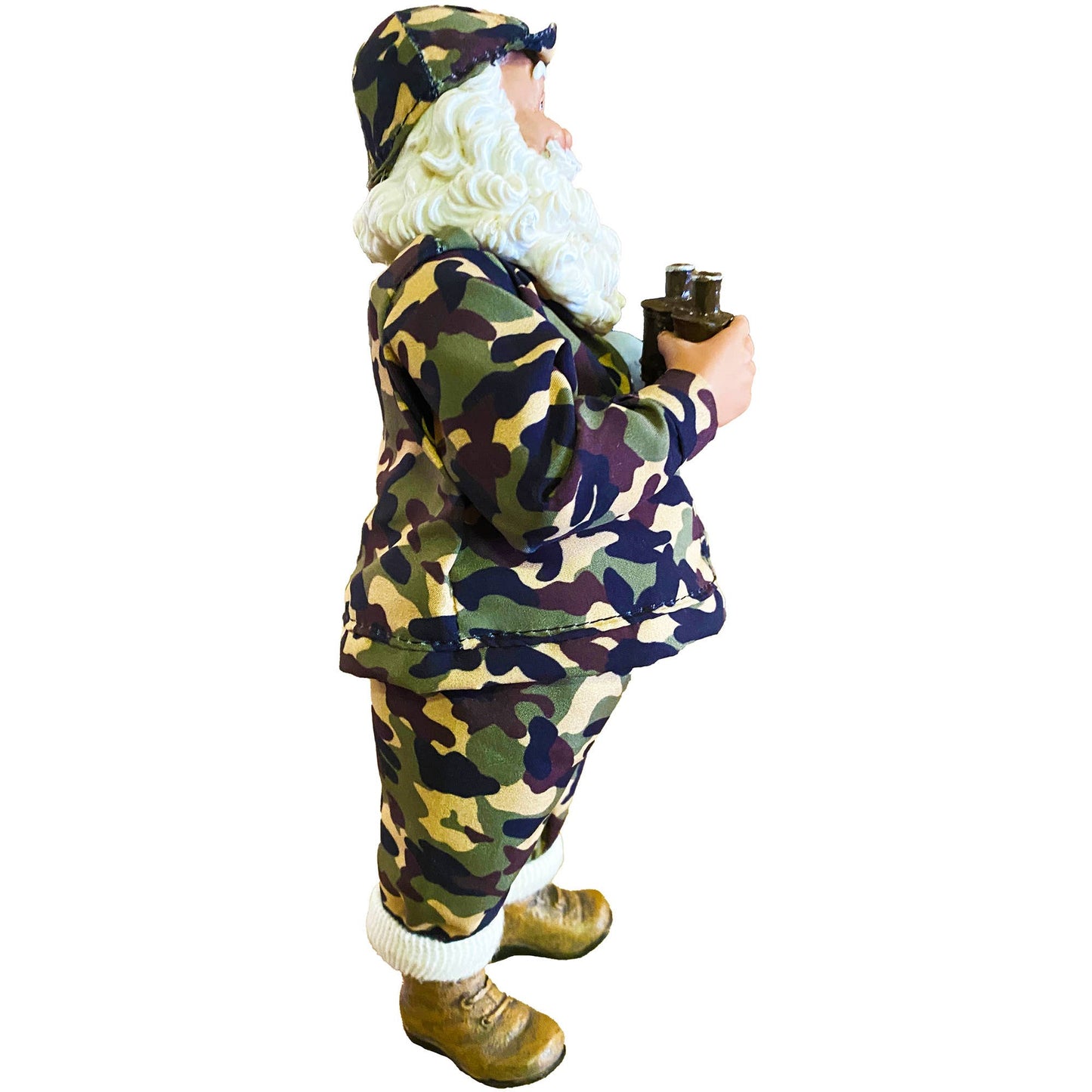 10" Duck Hunter Santa