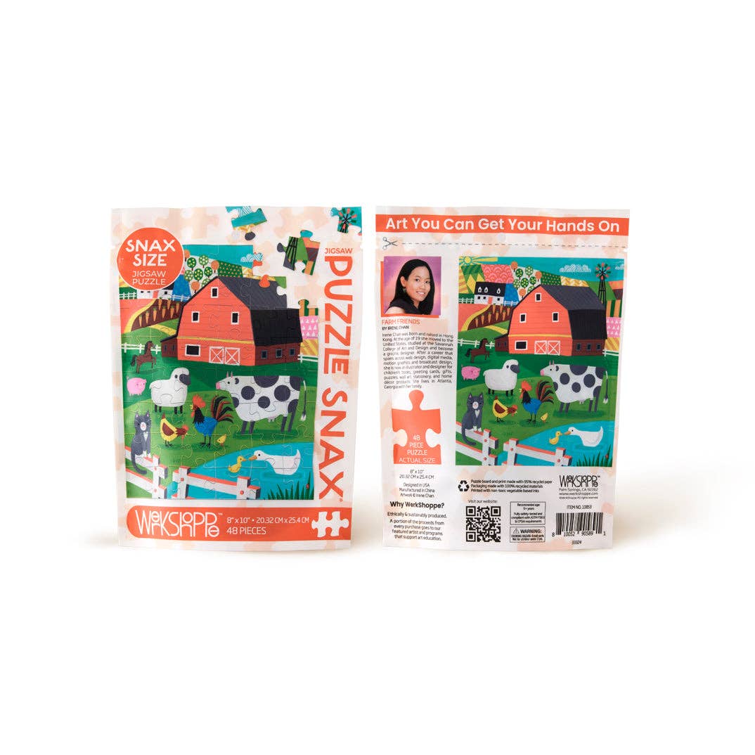 Puzzle Snax Farm Friends 48 Piece