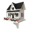 Birdhouse Holiday House w/LED Lights