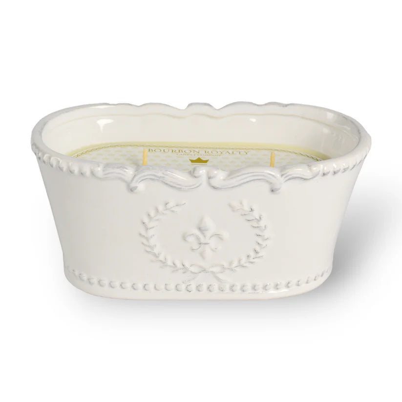 Bourbon Royalty Orleans Tea 20oz candle