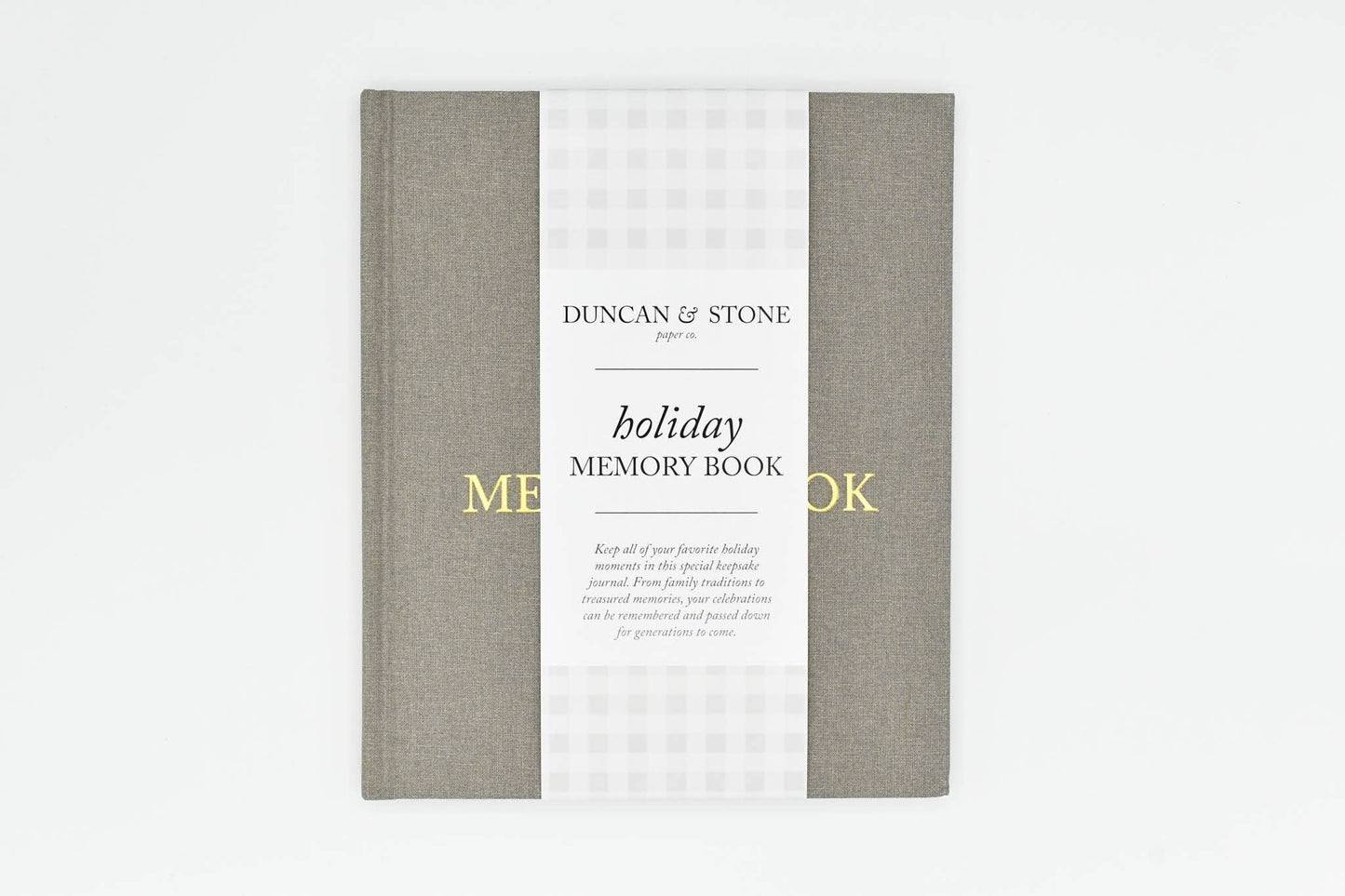 Holiday Memory Book & Family Keepsake