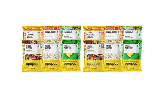 Variety Show Flavor-Wrapped Popcorn Kernels Opopop