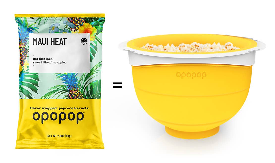 Variety Show Flavor-Wrapped Popcorn Kernels Opopop