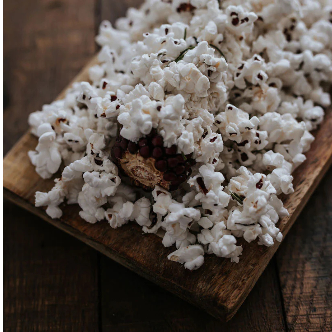 Microwave Popcorn on the Cob - Hand-Harvested & Burlap