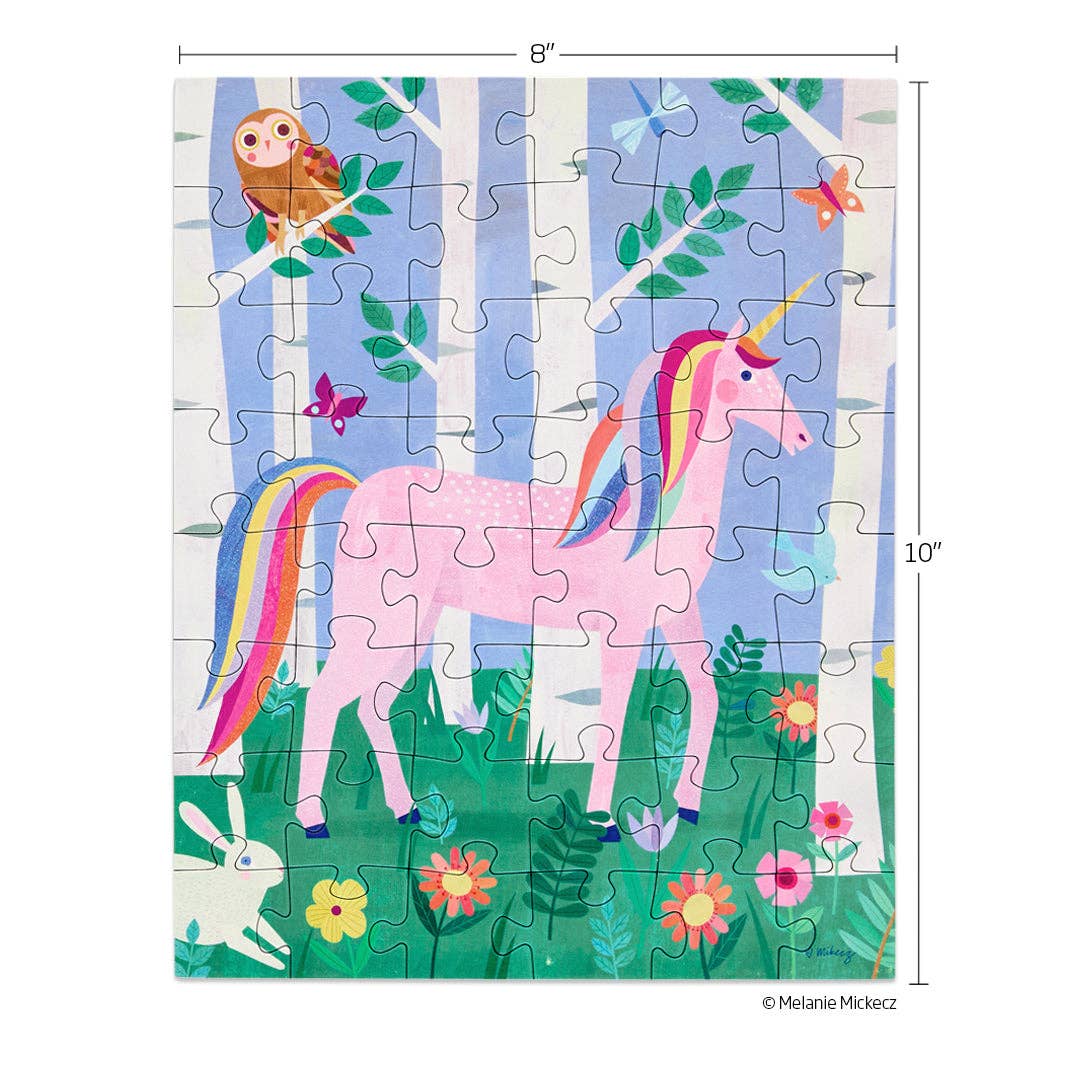 Puzzle Snax Unicorn Forest 48 Piece