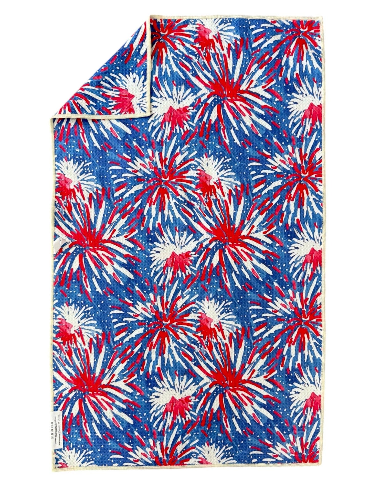 Hand Towel Red Glare Double-Sided