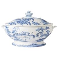 Country Estate Delft Blue Tureen