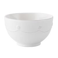 Berry & Thread Cereal/Ice Cream Bowl - Whitewash