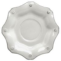 Berry & Thread Scallop Saucer - Whitewash