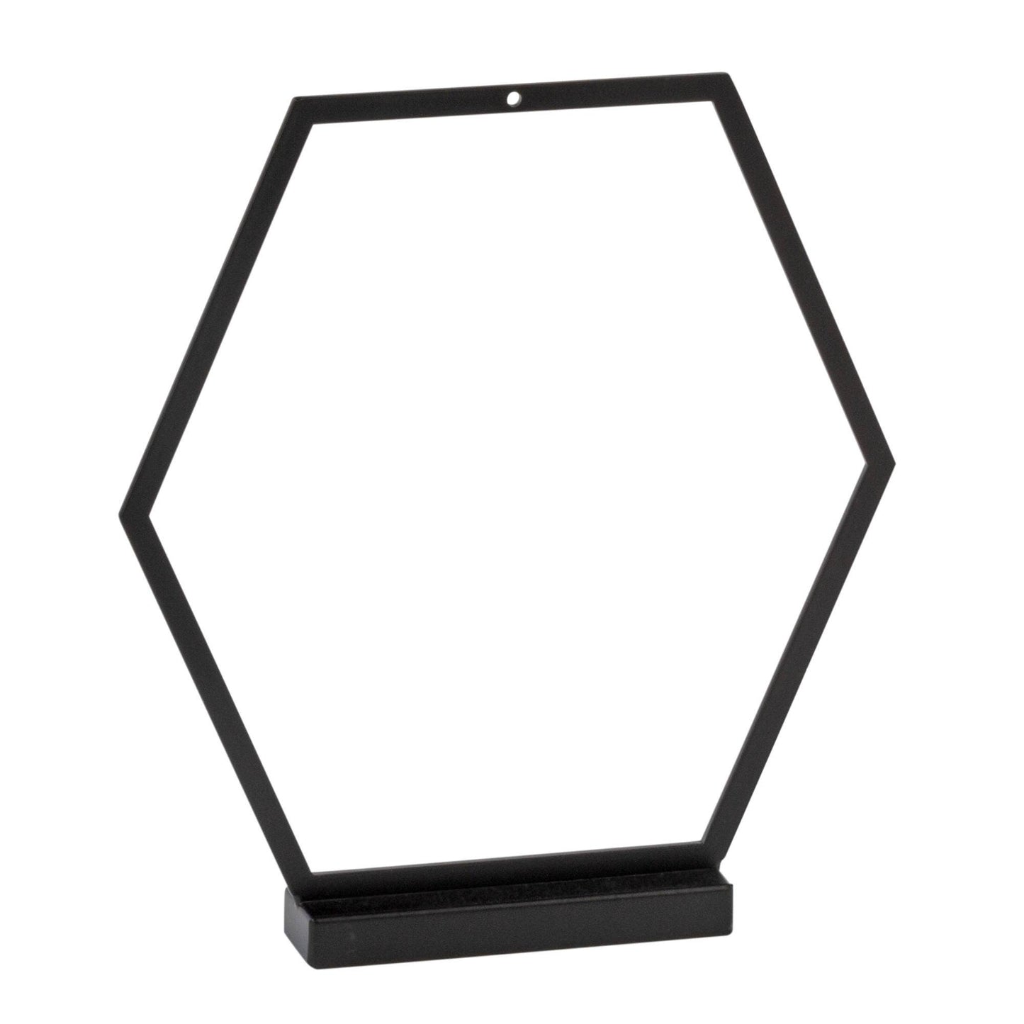 Hexagon Ornament Stands: Gold / Tall