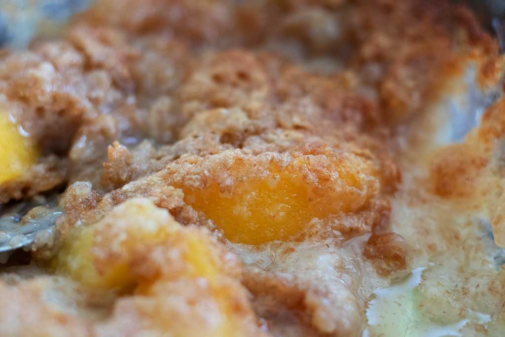 Peach Cobbler Homemade Baking Mix