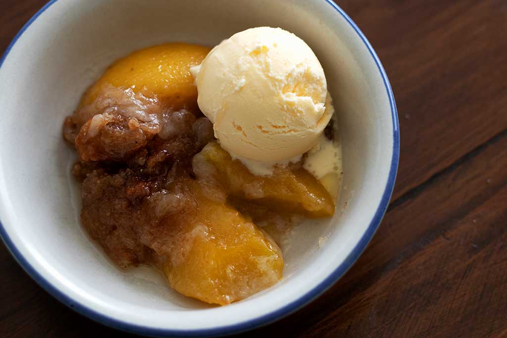 Peach Cobbler Homemade Baking Mix