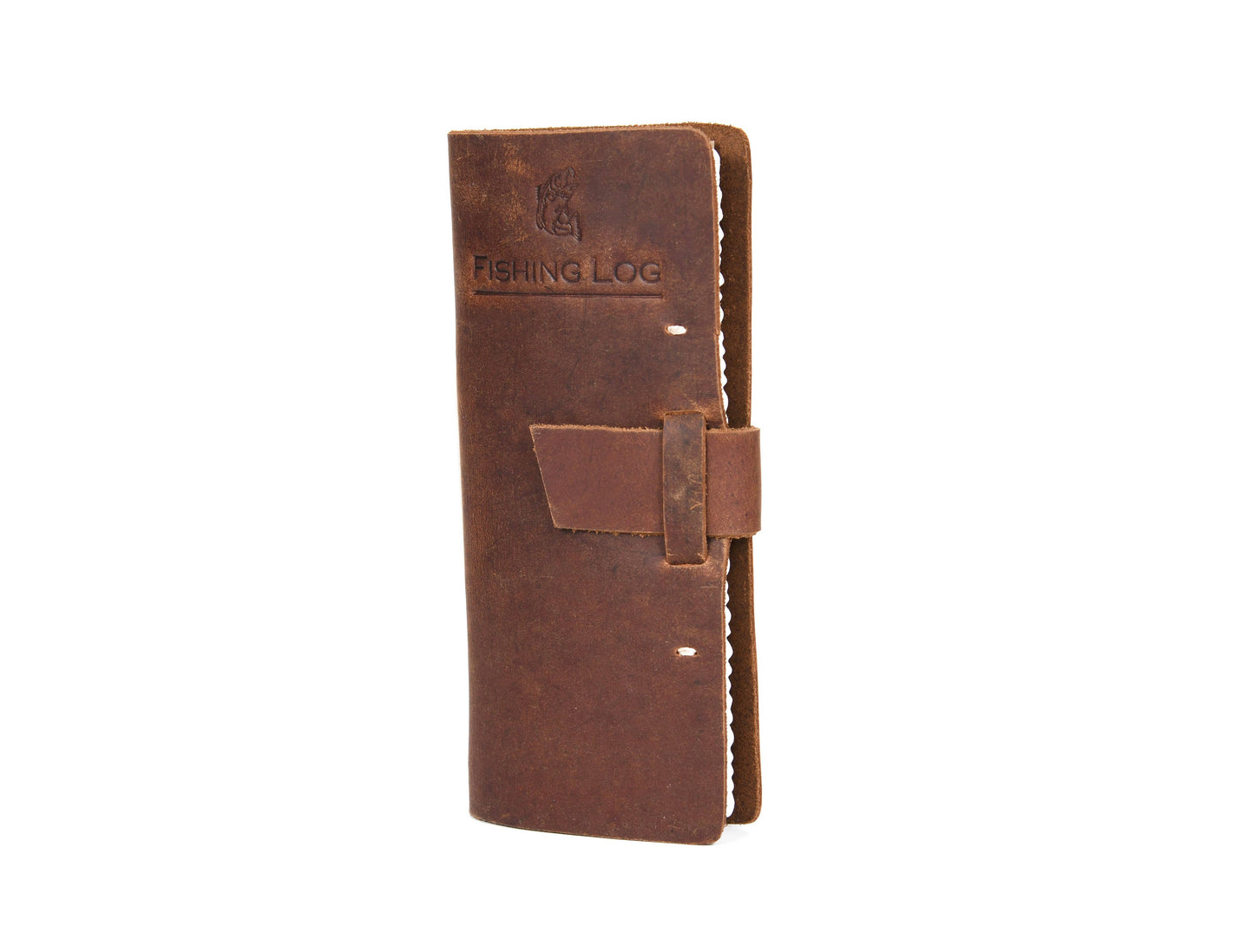 Genuine Leather Fishing Logbook | Made in Canada