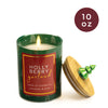 Holly Berry Garland Candle