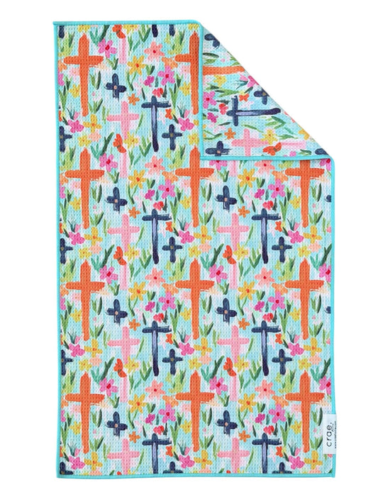 Bloom In Hope: Double-Sided Hand Towel