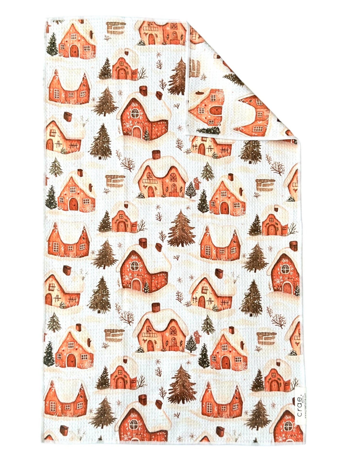 Gingerbread Showdown Double-Sided Hand Towel