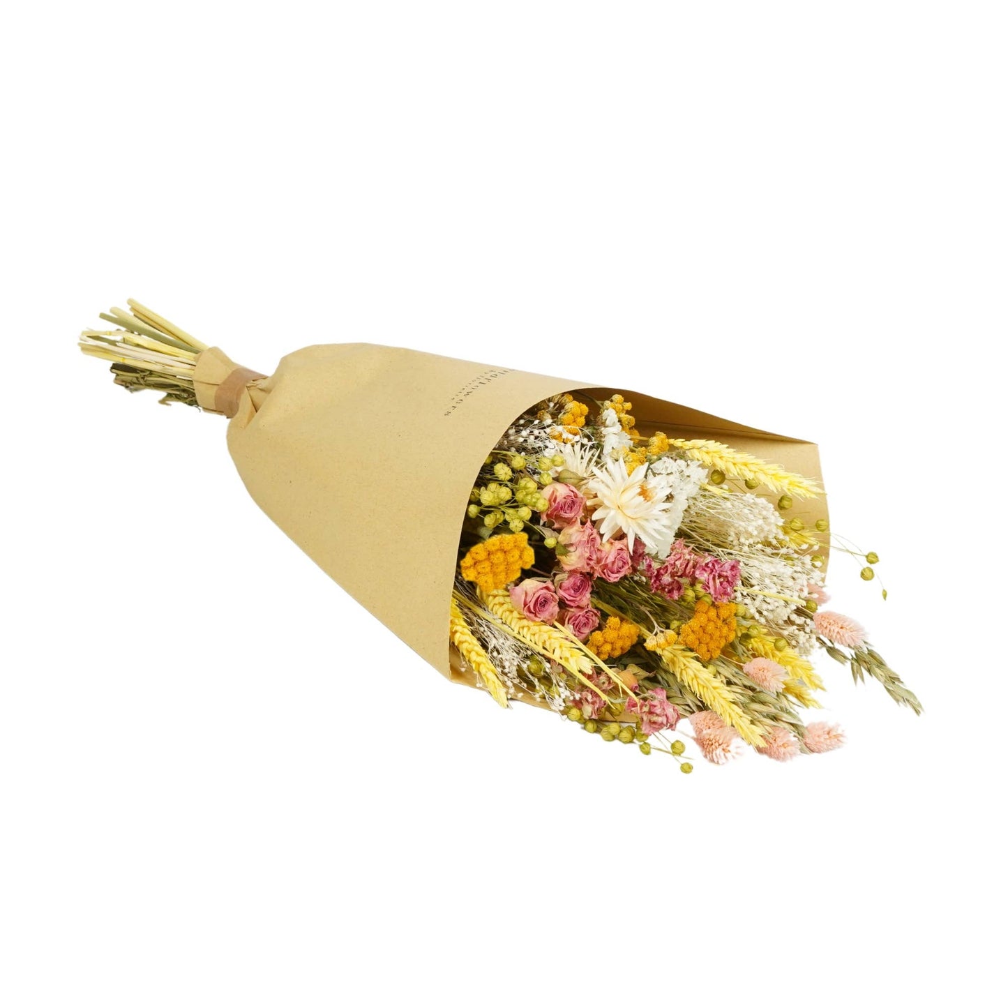 Dried Flowers - Field Bouquet Pink Lemonade: Medium