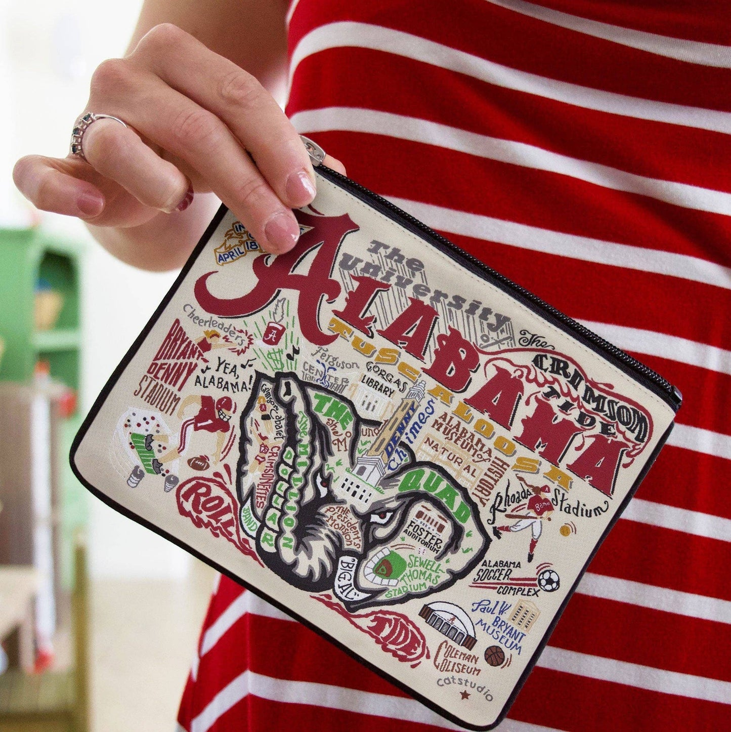 Alabama Zip Pouch
