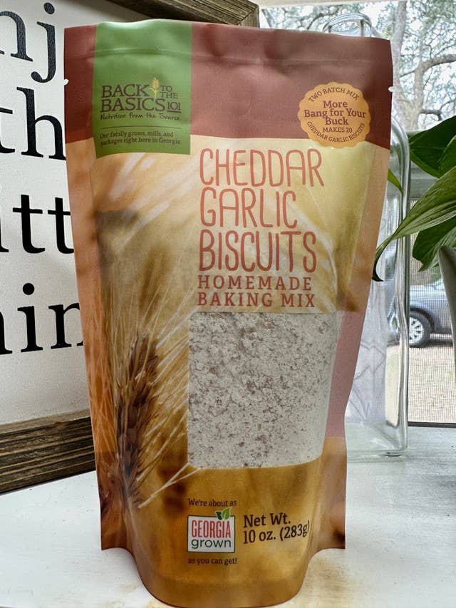 Cheddar Garlic Biscuit Homemade Baking Mix