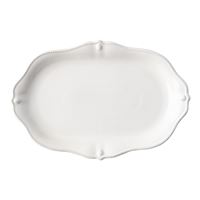 Berry & Thread 20" Platter - Whitewash
