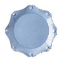 Berry & Thread Scalloped Dessert/Salad Plate - Chambray