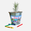 Kids Christmas Tree in a Pail