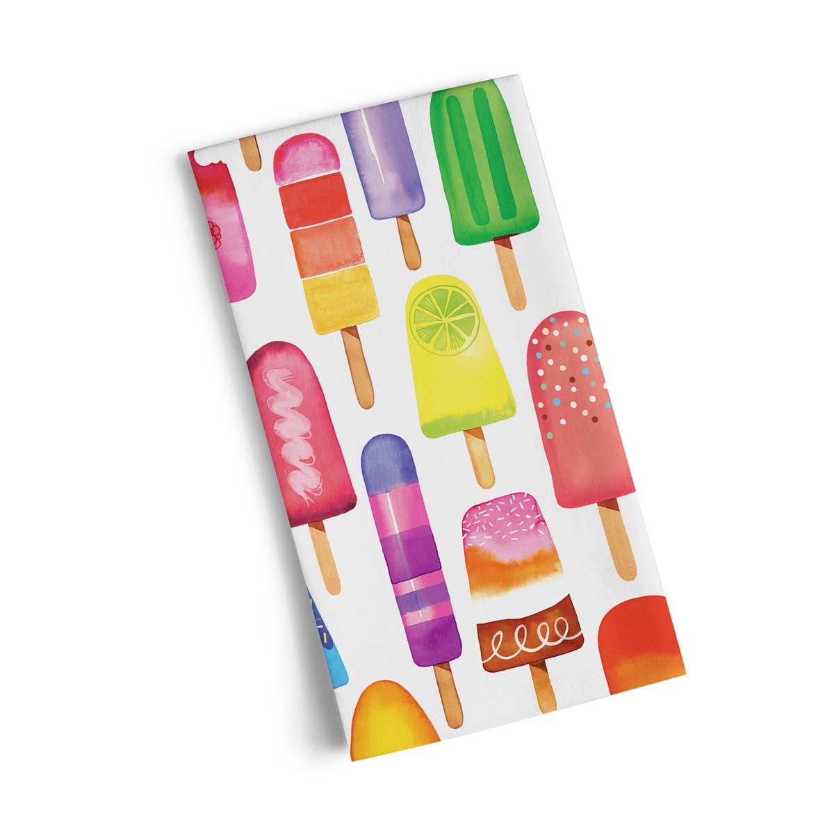 Tea Towel Popsicle Party