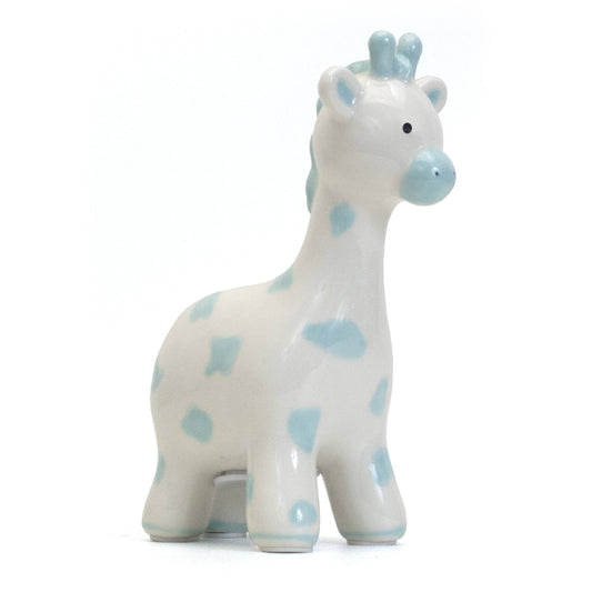 Blue Spotted Giraffe Bank