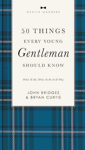 50 Things Every Young Gentleman Should Know Book