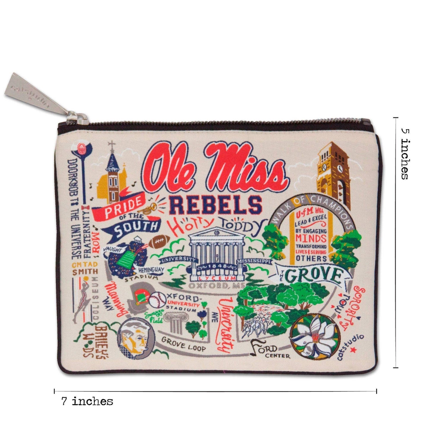 Ole Miss Zip Pouch