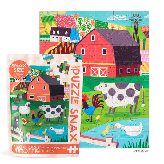 Puzzle Snax Farm Friends 48 Piece