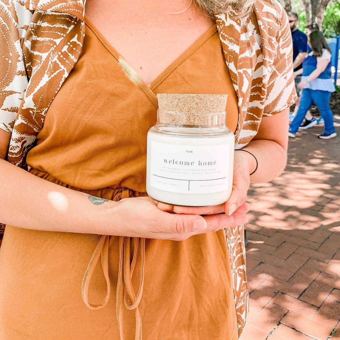 Welcome Home 22 oz Candle - Forget Me Not Candles