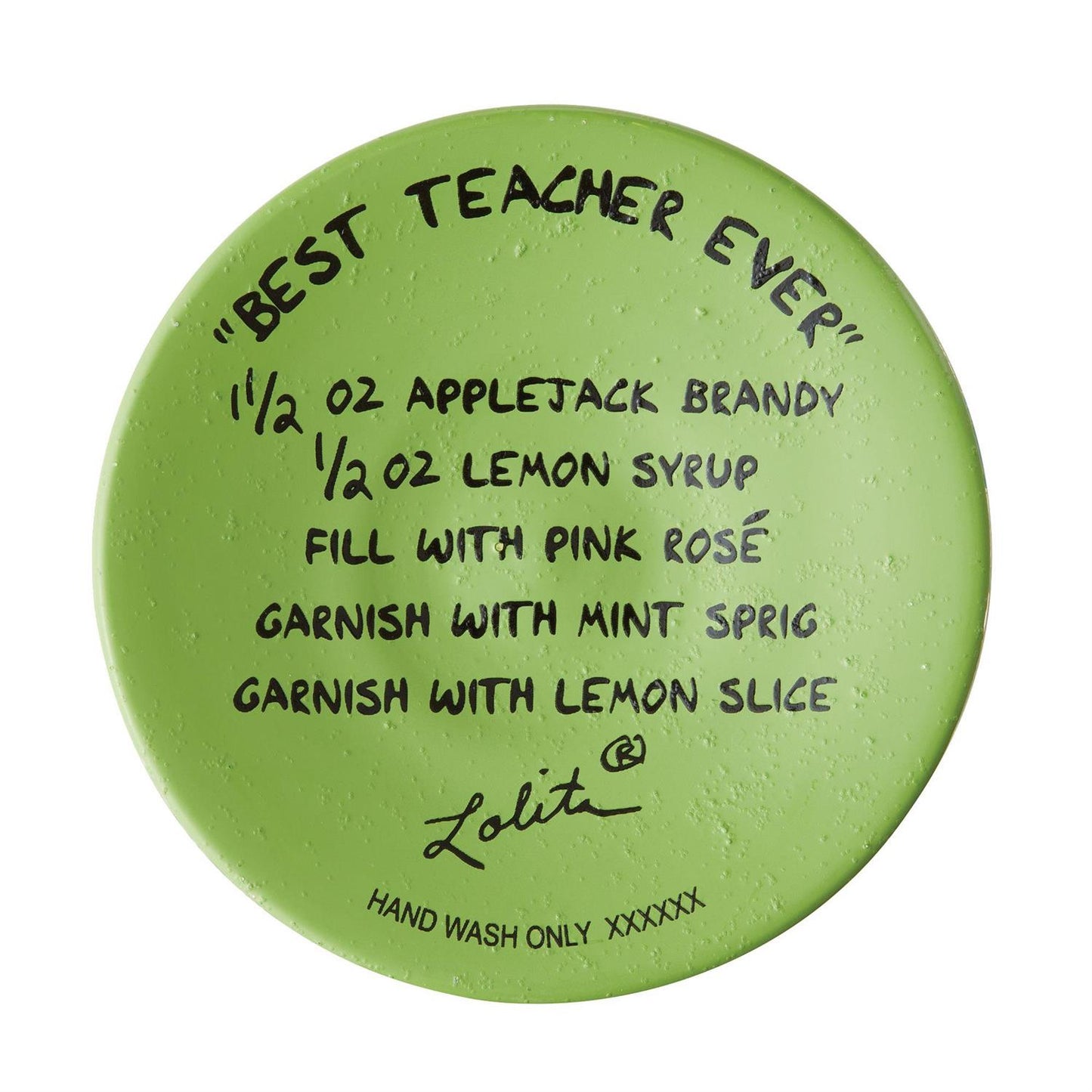 Best Teacher Ever Wine Glass - Lolita