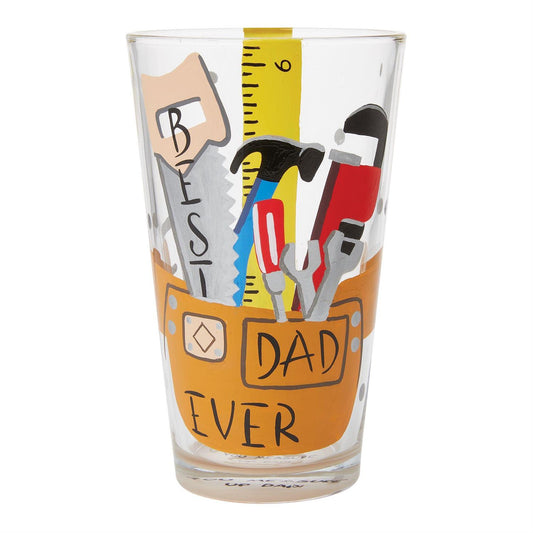 Best Dad Ever Beer Glass - Lolita
