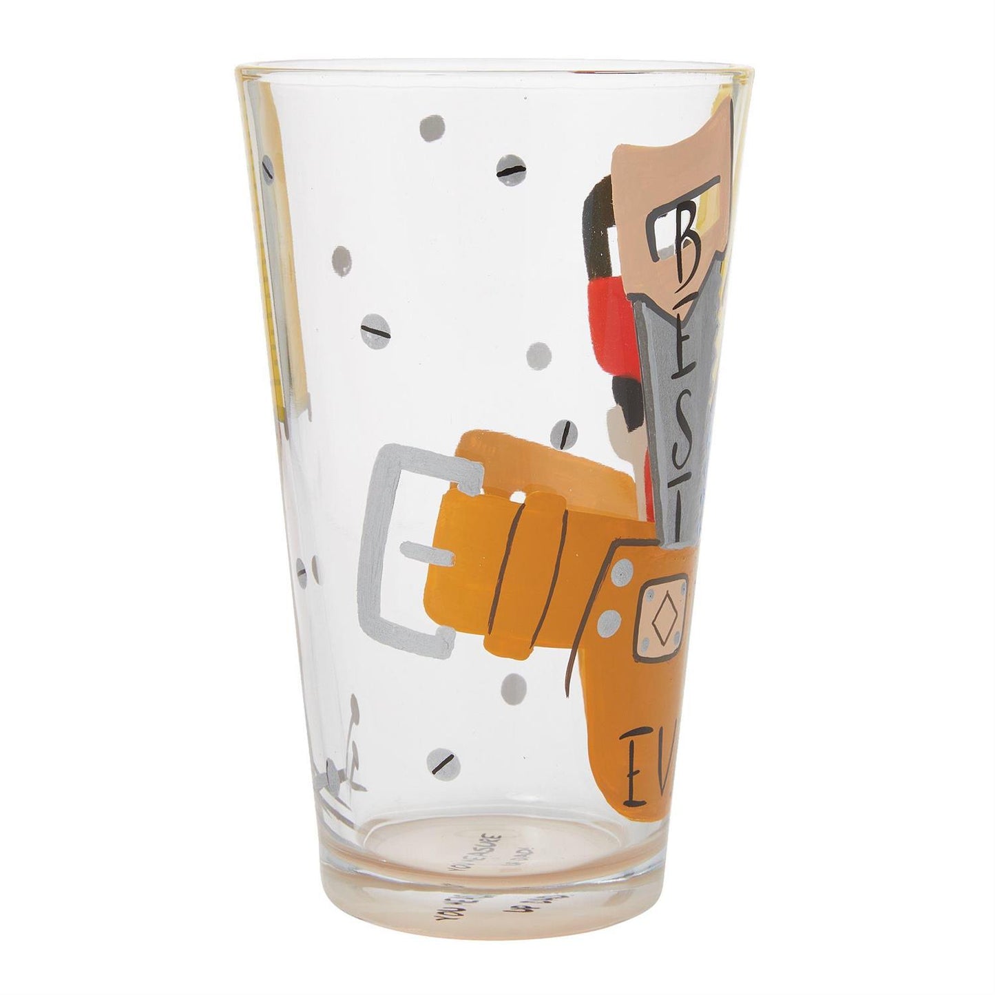 Best Dad Ever Beer Glass - Lolita