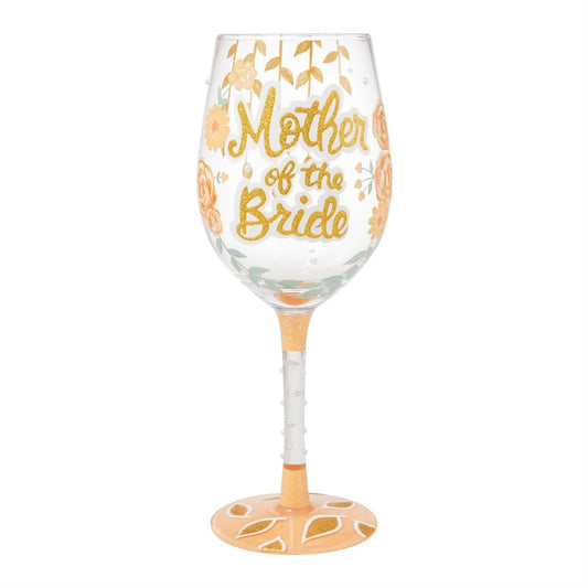 Mother of the Bride Wine Glass - Lolita
