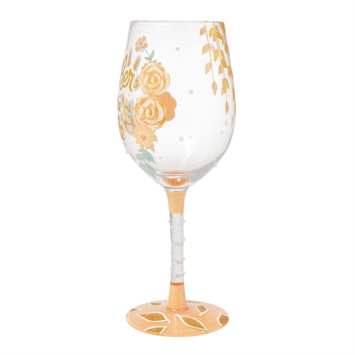 Mother of the Bride Wine Glass - Lolita
